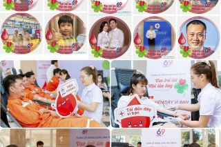 Tuần lễ hồng EVN lần thứ IX đóng góp 9.869 đơn vị máu
