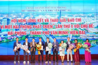 Tổng kết và trao giải báo chí vì một Hải Phòng phát triển lần thứ V