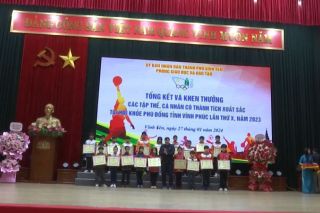 Vĩnh Yên: Khen thưởng các tập thể, cá nhân có thành tích xuất sắc tại Hội khỏe Phù Đổng