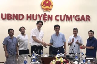 Đắk Lắk: Huyện Cư M’gar và Công ty Endo Seian Nhật Bản hợp tác trồng đậu đỏ