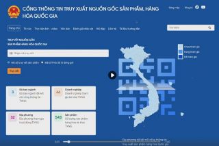 Cổng thông tin truy xuất nguồn gốc sản phẩm hàng hóa quốc gia đã sẵn sàng