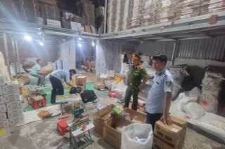 Bắc Giang: Công ty TNHH MTV Thương Nhung sản xuất thực phẩm không rõ nguồn gốc