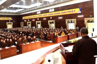 Giáo hội phật giáo Việt Nam tỉnh Nam Định tổ chức Hội nghị sinh hoạt tăng sự