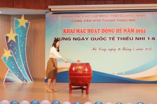 Cung Văn hóa thanh thiếu nhi tỉnh Quảng Ninh: Khai mạc hoạt động hè năm 2024