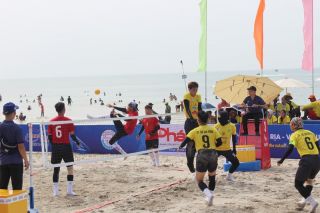 Khởi tranh Giải vô địch cầu mây bãi biển quốc gia năm 2024 tại Vũng Tàu