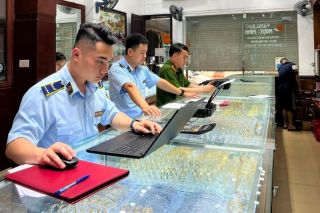 Cục QLTT tỉnh Thanh Hóa phát hiện ba cơ sở vi phạm trong hoạt động kinh doanh vàng