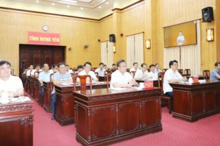 Hưng Yên: Hội nghị trực tuyến toàn quốc sơ kết công tác kiểm tra , giám sát và thi hành kỷ luật của Đảng 6 tháng đầu năm