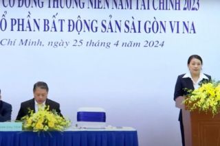 Bất động sản Sài Gòn Vina (LSG) ghi nhận thay đổi cổ đông lớn trong vòng 1 tháng trở lại đây