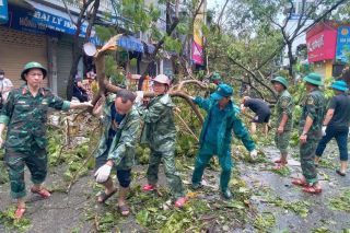 Hải Phòng tập trung khắc phục thiệt hại sau bão số 3