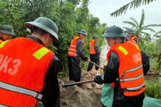Huyện Hải Hậu chủ động chống lũ