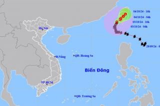 Bão số 5 không có khả năng ảnh hưởng đến Việt Nam
