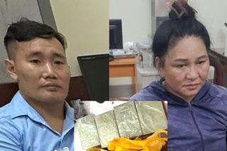 Bắt giữ 2 đối tượng vận chuyển trái phép 4 bánh heroin