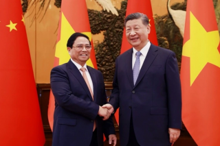 Thủ tướng Phạm Minh Chính gặp Tổng Bí thư, Chủ tịch Trung Quốc Tập Cận Bình