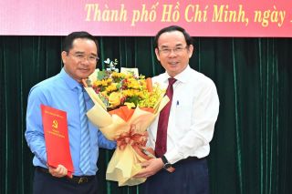 Ông Nguyễn Văn Được giữ chức Phó Bí thư Thành ủy TP. Hồ Chí Minh