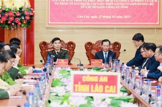 Công an tỉnh Lào Cai nhận thêm nhiệm vụ mới từ các sở, ngành từ ngày 1/3