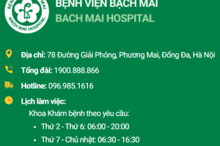 Bệnh viện Bạch Mai cảnh báo thủ đoạn lừa đặt lịch khám