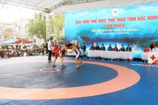 Khai mạc Giải Vật tự do, Vật dân tộc trong chương trình Đại hội TDTT tỉnh Bắc Ninh lần thứ X