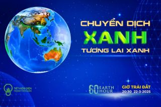 Nam Định phát động phong trào “Toàn dân tiết kiệm năng lượng hưởng ứng Giờ Trái đất năm 2025”
