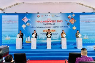 Khai mạc Tuần lễ sản phẩm Thái Lan 2025 tại Hải Phòng