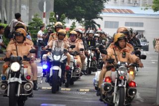 Công an TP. HCM ra quân thi đua đặc biệt lập thành tích chào mừng 50 năm Giải phóng miền Nam