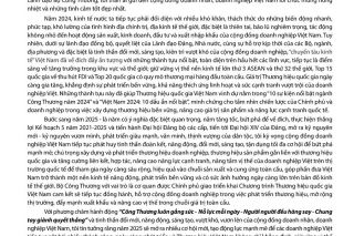 Thư chúc mừng của Bộ trưởng Bộ Công Thương Nguyễn Hồng Diên nhân Ngày Thương hiệu Việt Nam (20/4/2008 - 20/4/2025)
