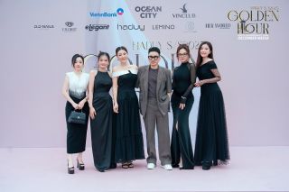 Nhiều người mẫu, hoa hậu cùng dàn mỹ nhân VFC quy tụ tại show diễn của NTK Hà Duy