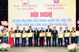 Biểu dương người tốt, việc tốt trong đồng bào Công giáo tỉnh Thanh Hóa giai đoạn 2020-2025