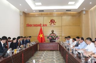 Tập đoàn SK (Hàn Quốc) tìm kiếm cơ hội đầu tư tại Nghệ An