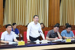 Thái Bình: Làm việc với Tổng Công ty Khí Việt Nam – CTCP về phương án cấp khí LNG