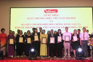 Hiệp hội VATAP tổ chức lễ kỷ niệm Ngày Thương hiệu Việt Nam tại TP. Cần Thơ