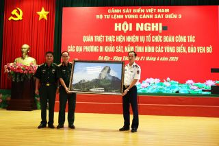 Hội nghị quán triệt, triển khai nhiệm vụ tổ chức đoàn công tác khảo sát vùng biển, đảo ven bờ từ tỉnh Bình Thuận đến Phú Yên