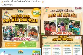 Phụ huynh cần cảnh giác trước "ma trận" trại hè