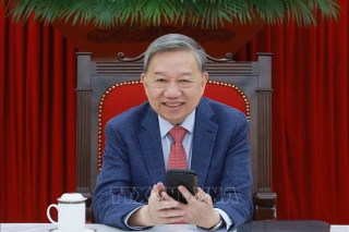 Tổng Bí thư Tô Lâm điện đàm với Chủ tịch Hội đồng Châu Âu