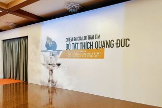 Chính thức chiêm bái xá lợi Bồ tát Thích Quảng Đức từ chiều ngày 6/5
