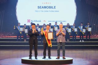 Ngân hàng số SeAMobile được xếp hạng 5 sao tại Giải thưởng Sao Khuê 2025