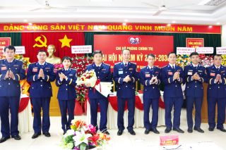 Đại hội Chi bộ Phòng Chính trị Vùng Cảnh sát Biển 3 nhiệm kỳ 2025-2030: Vững vàng về chính trị, tiêu biểu trong xây dựng Đảng