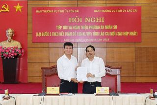 Từ ngày 1/7/2025 Đảng bộ tỉnh Lào Cai mới đi vào hoạt động