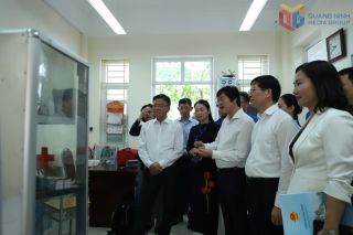 Phó Thủ tướng Lê Thành Long kiểm tra công tác chuẩn bị thi tốt nghiệp THPT tại Quảng Ninh