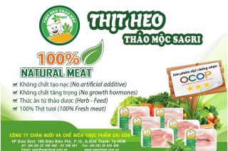 OCOP - Thịt heo thảo mộc Sagri