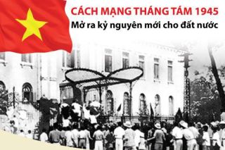 Bài học của Cách mạng Tháng Tám năm 1945 đối với công cuộc đổi mới đất nước