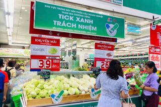 TP. Hồ Chí Minh: Sản phẩm ‘Tick xanh trách nhiệm’ dần trở thành xu hướng