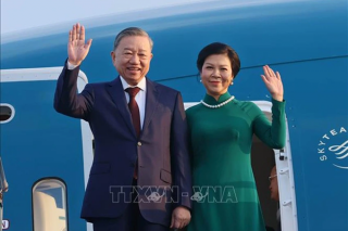 Tổng Bí thư Tô Lâm và Phu nhân lên đường thăm cấp Nhà nước Đại Hàn Dân Quốc