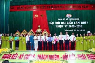 Phó Bí thư Thường trực Tỉnh ủy Thanh Hóa dự Đại hội đại biểu Đảng bộ xã Thường Xuân