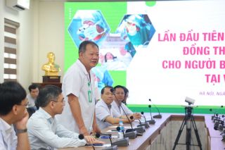 Bệnh viện Hữu nghị Việt Đức: Lần đầu tiên ghép thành công đồng thời tim – phổi tại Việt Nam