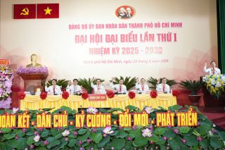 Đại hội Đảng bộ UBND TP. HCM lần thứ I khai mạc phiên trù bị