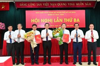 Ông Dương Anh Đức giữ chức Trưởng ban Tuyên giáo và Dân vận Thành ủy TP. HCM