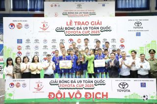 Việt Hùng Thanh Hoá vô địch Giải bóng đá U9 toàn quốc