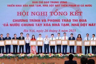 Thủ tướng Chính phủ biểu dương BIDV trong công tác xóa nhà tạm, nhà dột nát
