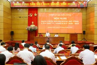 Ban Chấp hành Đảng bộ tỉnh Quảng Ninh cho ý kiến về công tác chuẩn bị Đại hội đại biểu Đảng bộ tỉnh lần thứ XVI