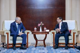 Thủ tướng Phạm Minh Chính hội kiến Thủ tướng Armenia Nikol Pashinyan